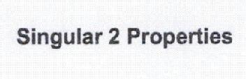 Imagen de SINGULAR 2 PROPERTIES