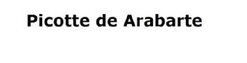 Imagen de PICOTE DE ARABARTE