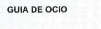 Imagen de GUIA DE OCIO EXPEDIENTE EMBARGADO