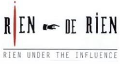 Imagen de RIEN DE RIEN RIEN UNDER THE INFLUENCE