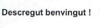 Imagen de DESCGREGUT BENVINGUT !