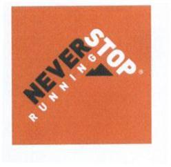 Imagen de NEVER STOP RUNNING