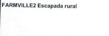 Imagen de FARMVILLE2 ESCAPADA RURAL