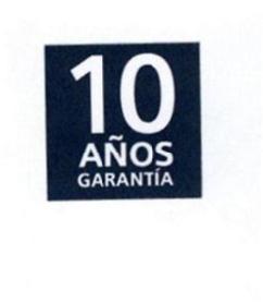 Imagen de 10 AÑOS GARANTIA