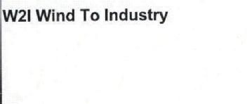Imagen de W2I WIND TO INDUSTRY
