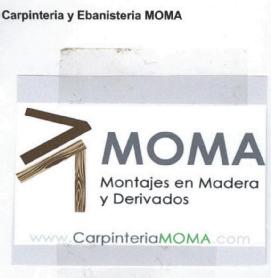 Imagen de CARPINTERIA Y EBANISTERIA MOMA MOMA MONTAJES EN MADERA Y DERIVADOS