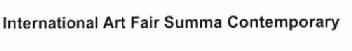 Imagen de INTERNATIONAL ART FAIR SUMMA CONTEMPORARY