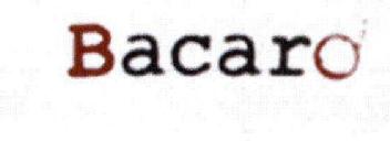 Imagen de BACARO