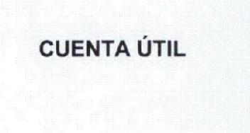 Imagen de CUENTA UTIL