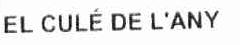 Imagen de EL CULE DE L\'ANY