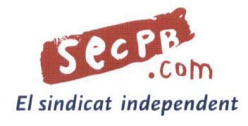 Imagen de SECPB.COM EL SINDICAT INDEPENDENT