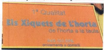 Imagen de 1 QUALITAT ELS XIQUETS DE L'HORTA DE L'HORTA A LA TAULA