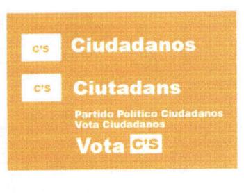 Imagen de C'S CIUDADANOS C'S CIUTADANS PARTIDO POLITICO CIUDADANOS VOTA CIUDADANOS VOTA C'S