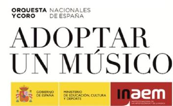 Imagen de ORQUESTA Y CORO NACIONALES DE ESPAÑA ADOPTAR UN MUSICO GOBIERNO DE ESPAÑA MINISTERIO DE EDUCACION, CULTURA Y DEPORTE INAEM INSTITUTO NACIONAL DE LAS ARTES ESCENICAS Y DE LA MUSICA