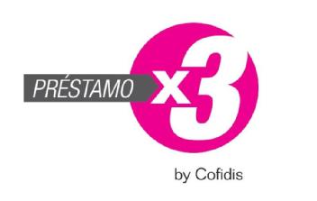 Imagen de PRESTAMO X 3 BY COFIDIS