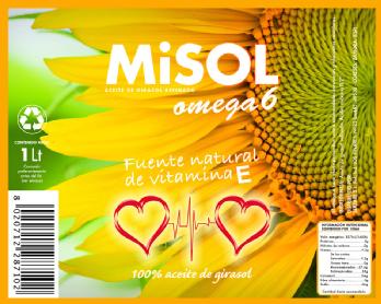 Imagen de ACEITE DE GIRASOL REFINADO MISOL