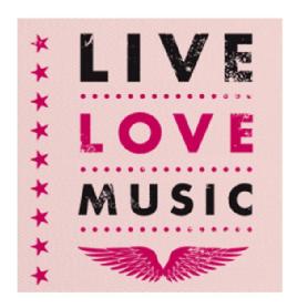 Imagen de LIVE LOVE MUSIC