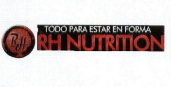 Imagen de RH TODO PARA ESTAR EN FORMA RH NUTRITION
