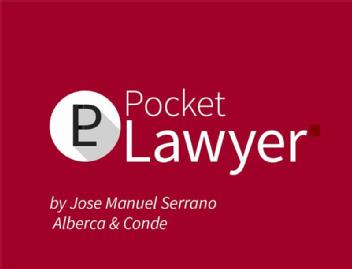Imagen de PL POCKET LAWYER BY JOSE MANUEL SERRANO ALBERCA & CONDE