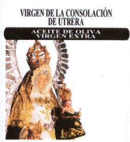 Imagen de VIRGEN DE LA CONSOLACION DE UTRERA ACEITE DE OLIVA VIRGEN EXTRA