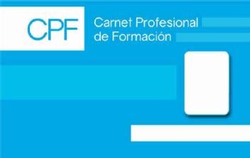 Imagen de CPF CARNET PROFESIONAL DE FORMACION
