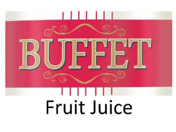 Imagen de BUFFET FRUIT JUICE