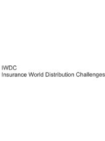 Imagen de IWDC INSURANCE WORLD DISTRIBUTION CHALLENGES