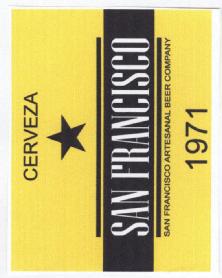 Imagen de CERVEZA SAN FRANCISCO SAN FRANCISCO ARTESANAL BEER COMPANY 1971