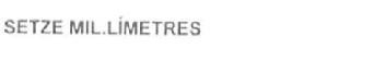 Imagen de SETZE MIL.LIMETRES