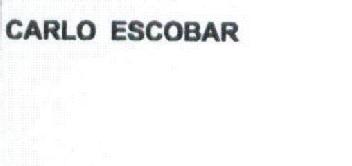 Imagen de CARLO ESCOBAR