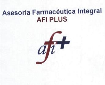 Imagen de ASESORIA FARMACEUTICA INTEGRAL AFI PLUS AFI+