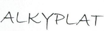 Imagen de ALKYPLAT