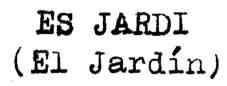 Imagen de ES JARDI (EL JARDIN)