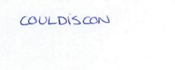 Imagen de COULDISCON