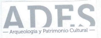 Imagen de ADES ARQUEOLOGIA Y PATRIMONIO CULTURAL