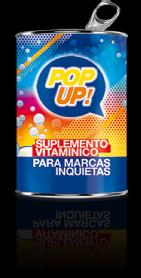 Imagen de POPUP! SUPLEMENTO VITAMINICO PARA MARCAS INQUIETAS