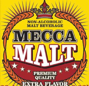 Imagen de NON-ALCOHOLIC MALT BEVERAGE MECCA MALT PREMIUM QUALITY EXTRA FLAVOR
