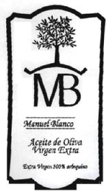 Imagen de MB MANUEL BLANCO ACEITE DE OLIVA VIRGEN EXTRA EXTRA VIRGEN 100% ARBEQUINO