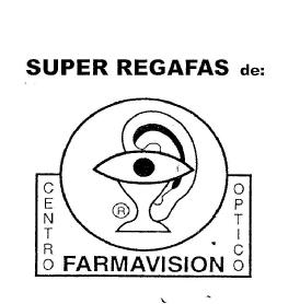 Imagen de SUPER REGAFAS DE CENTRO OPTICO FARMAVISION
