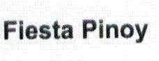 Imagen de FIESTA PINOY