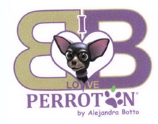 Imagen de BB I LOVE PERROTON BY ALEJANDRA BOTTO
