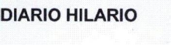 Imagen de DIARIO HILARIO