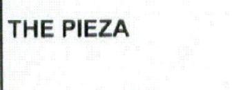 Imagen de THE PIEZA