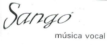 Imagen de SANGO MUSICA VOCAL