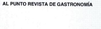 Imagen de AL PUNTO REVISTA DE GASTRONOMÍA