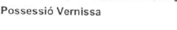 Imagen de POSSESSIO VERNISSA