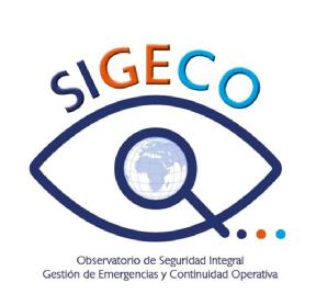 Imagen de SIGECO OBSERVATORIO DE SEGURIDAD INTEGRAL GESTION DE EMERGENCIAS Y CONTINUIDAD OPERATIVA