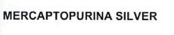 Imagen de MERCAPTOPURINA SILVER