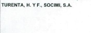 Imagen de TURENTA H. Y F. SOCIMI, S.A