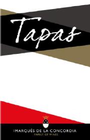 Imagen de TAPAS 1812 MARQUES DE CONCORDIA FAMILY OF WINES